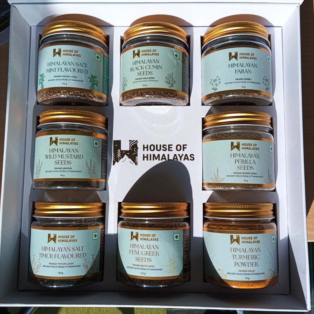 Himalayan Diwali Heirloom Salt & Spice Collection