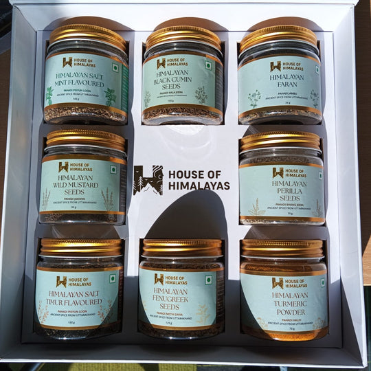 Himalayan Diwali Heirloom Salt & Spice Collection