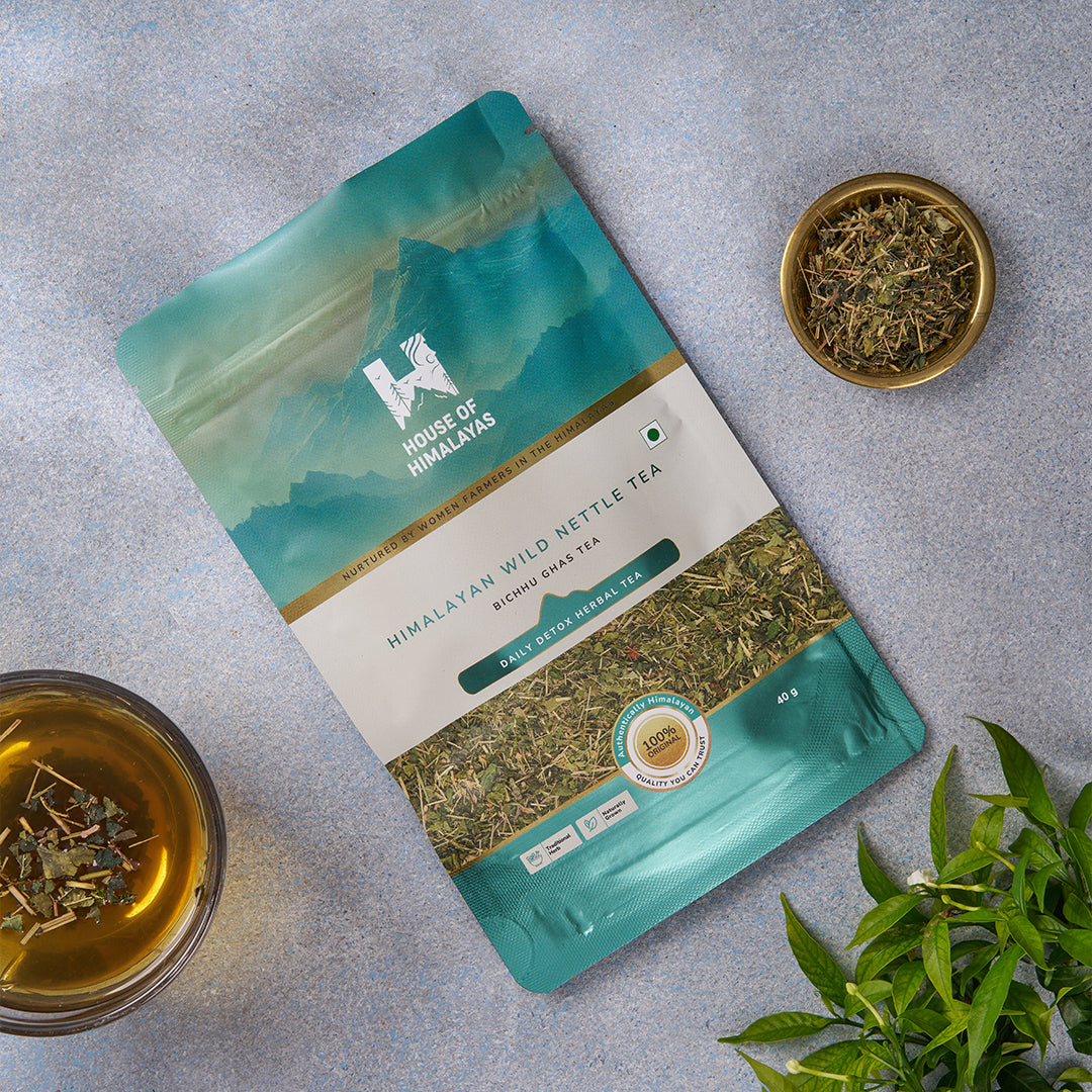 Himalayan Wild Nettle Herbal Infusion (Bichhu Ghas)