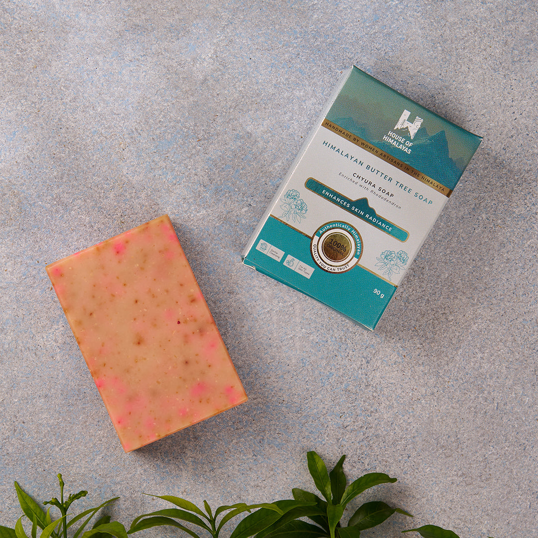 Himalayan Butter Tree Soap (Chyura Soap) - Rhododendron