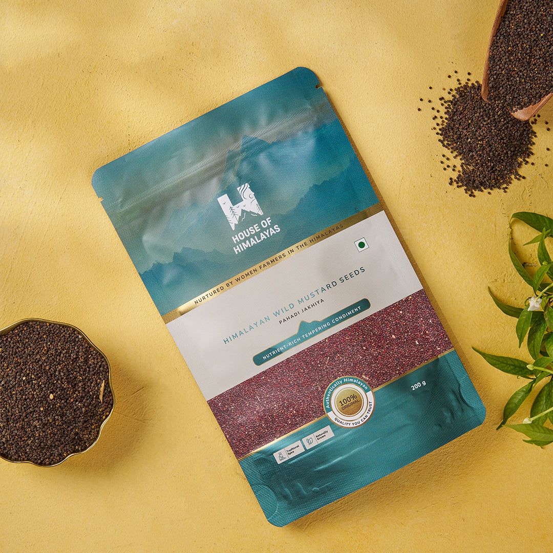 Himalayan Wild Mustard Seeds (Pahadi Jakhiya)