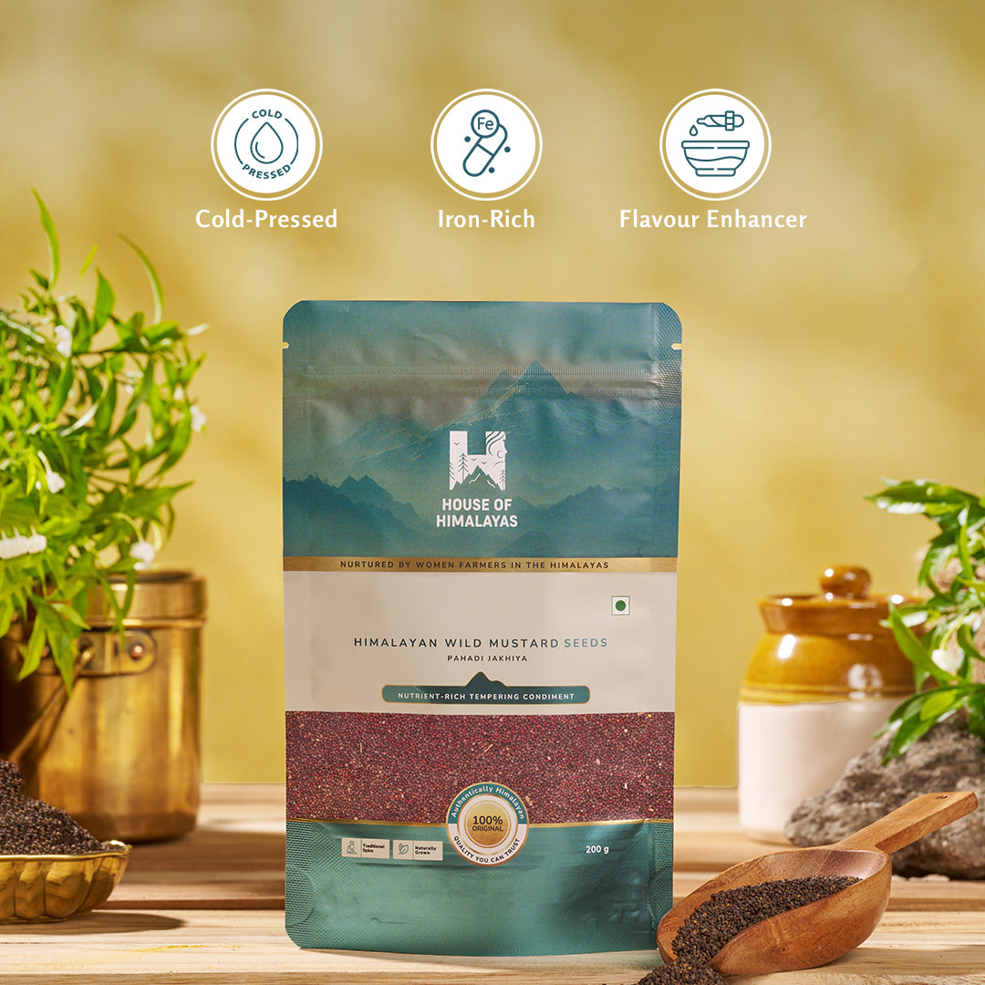 Himalayan Wild Mustard Seeds (Pahadi Jakhiya)