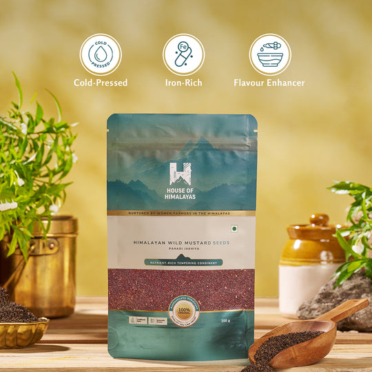 Himalayan Wild Mustard Seeds (Pahadi Jakhiya)