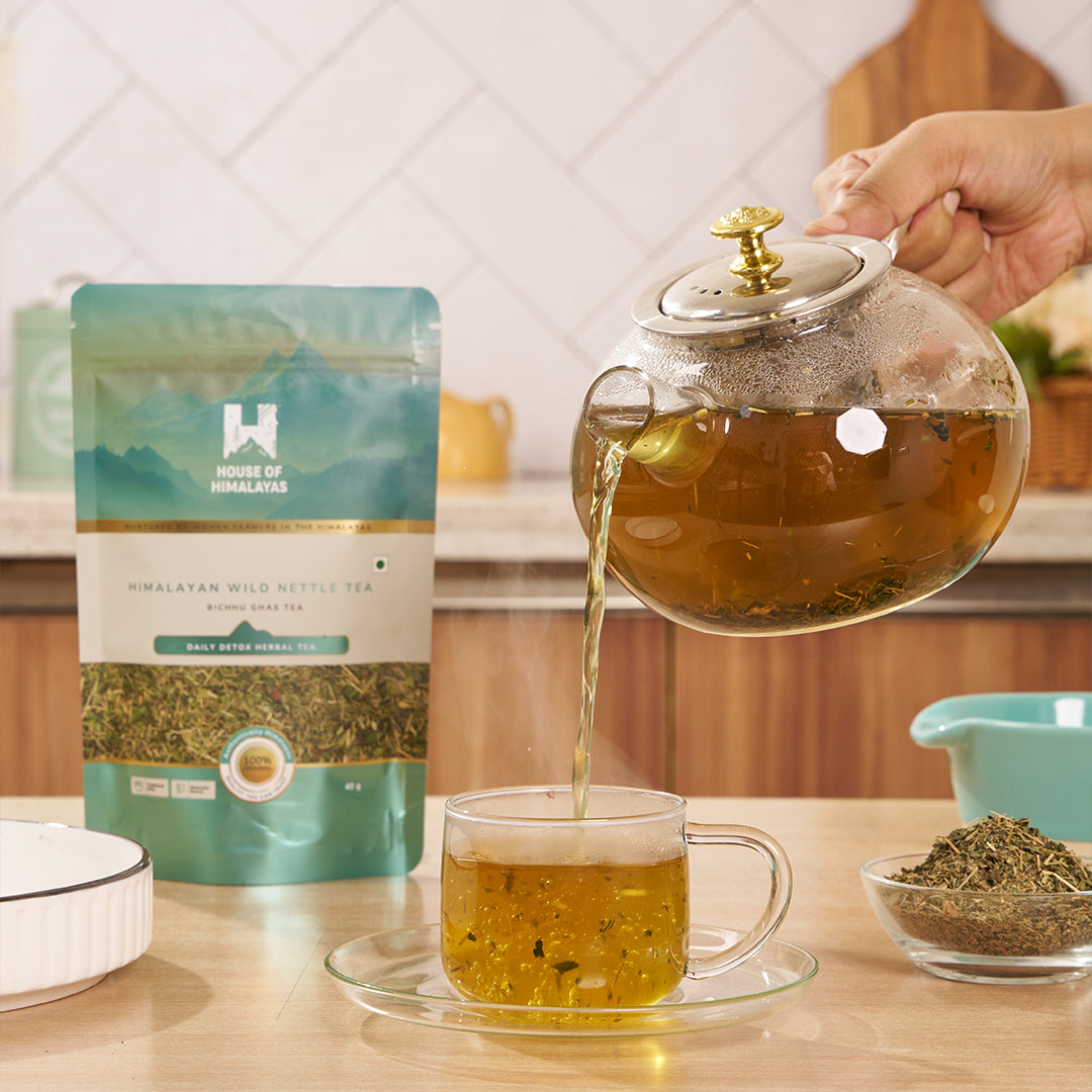 Himalayan Wild Nettle Herbal Infusion (Bichhu Ghas)