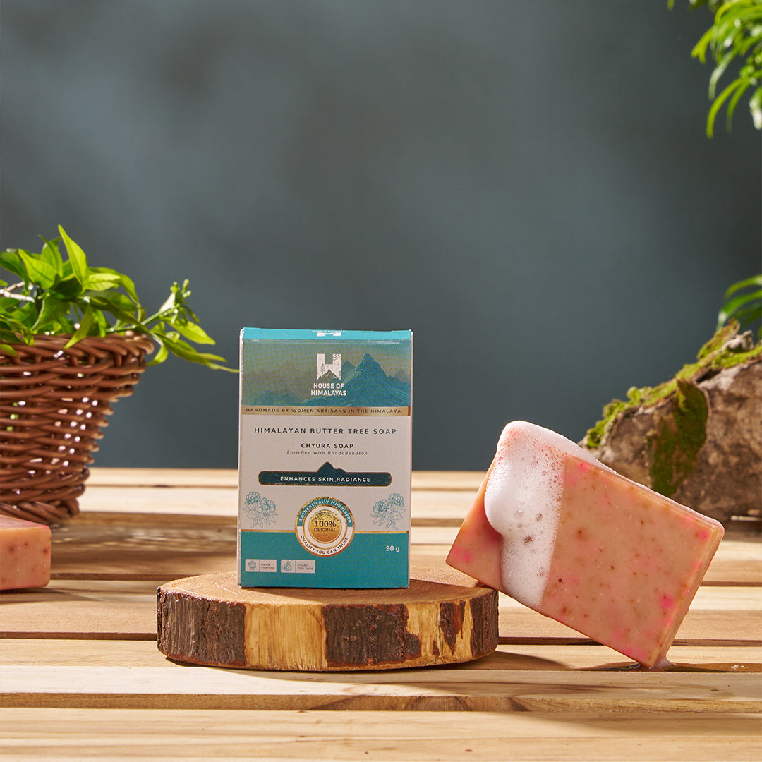 Himalayan Butter Tree Soap (Chyura Soap) - Rhododendron