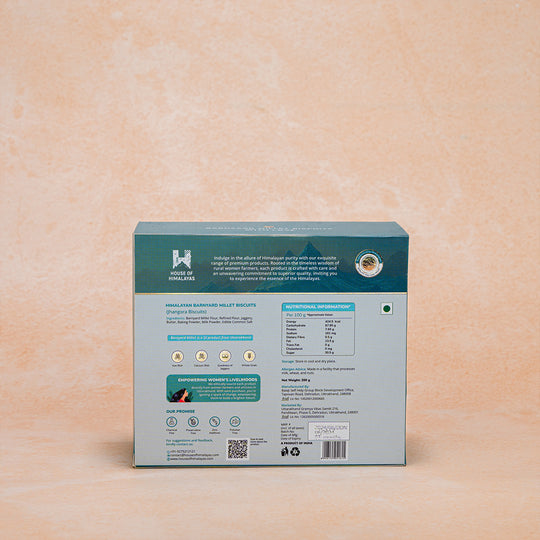 Himalayan Barnyard Millet Biscuits (Jhangora Biscuits)