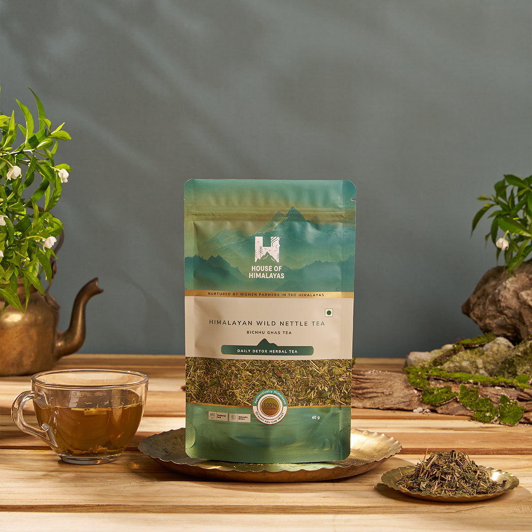 Himalayan Wild Nettle Herbal Infusion (Bichhu Ghas)