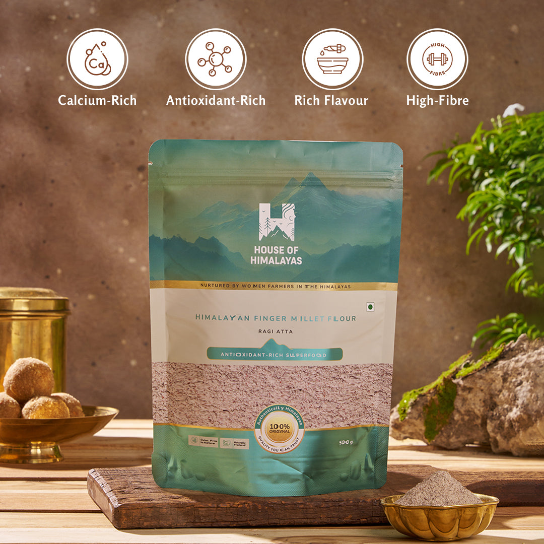 Himalayan Finger Millet Flour (Ragi Atta)