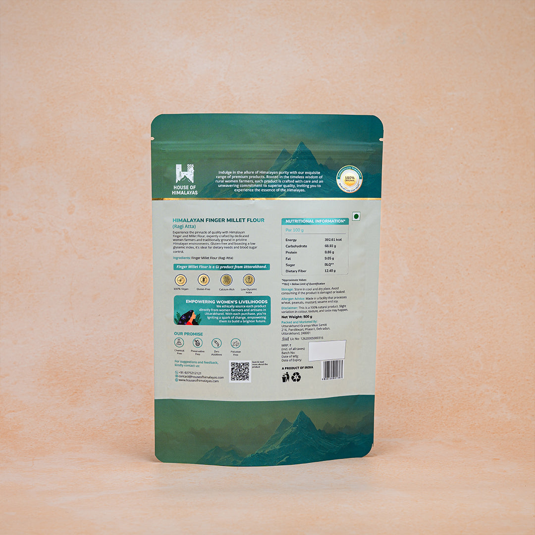 Himalayan Finger Millet Flour (Ragi Atta)
