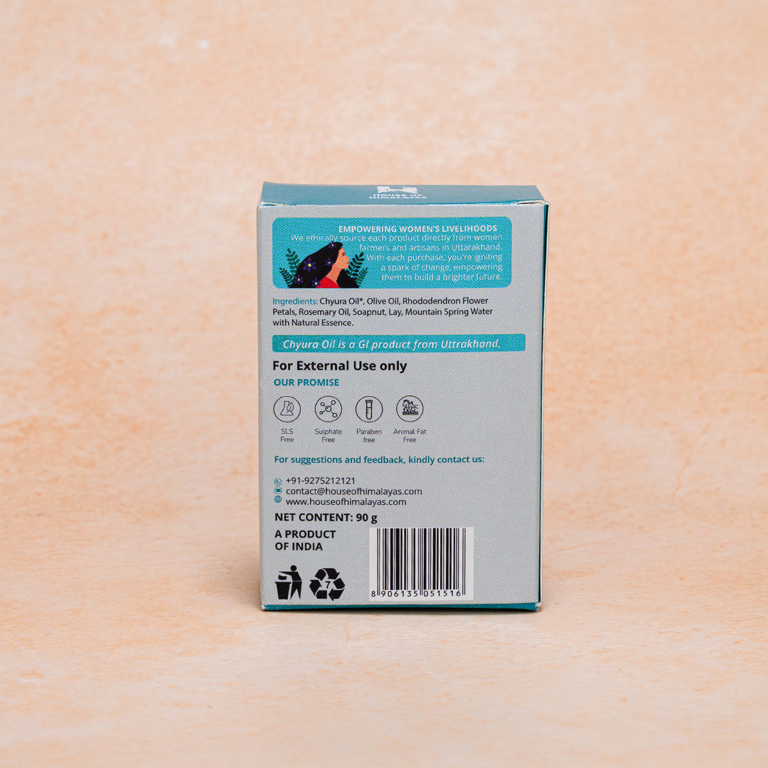 Himalayan Butter Tree Soap (Chyura Soap) - Rhododendron