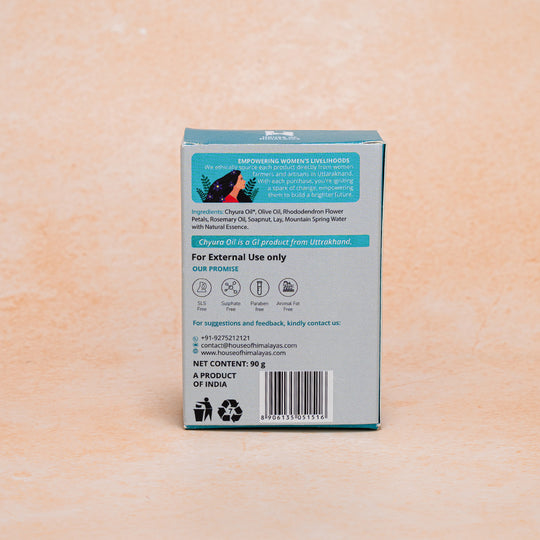 Himalayan Butter Tree Soap (Chyura Soap) - Rhododendron