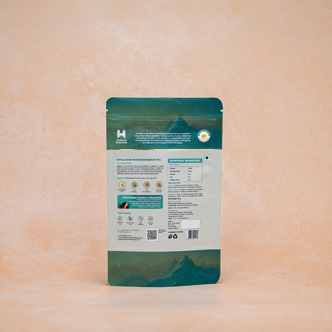 Himalayan Rhododendron Herbal Infusion (Buransh)