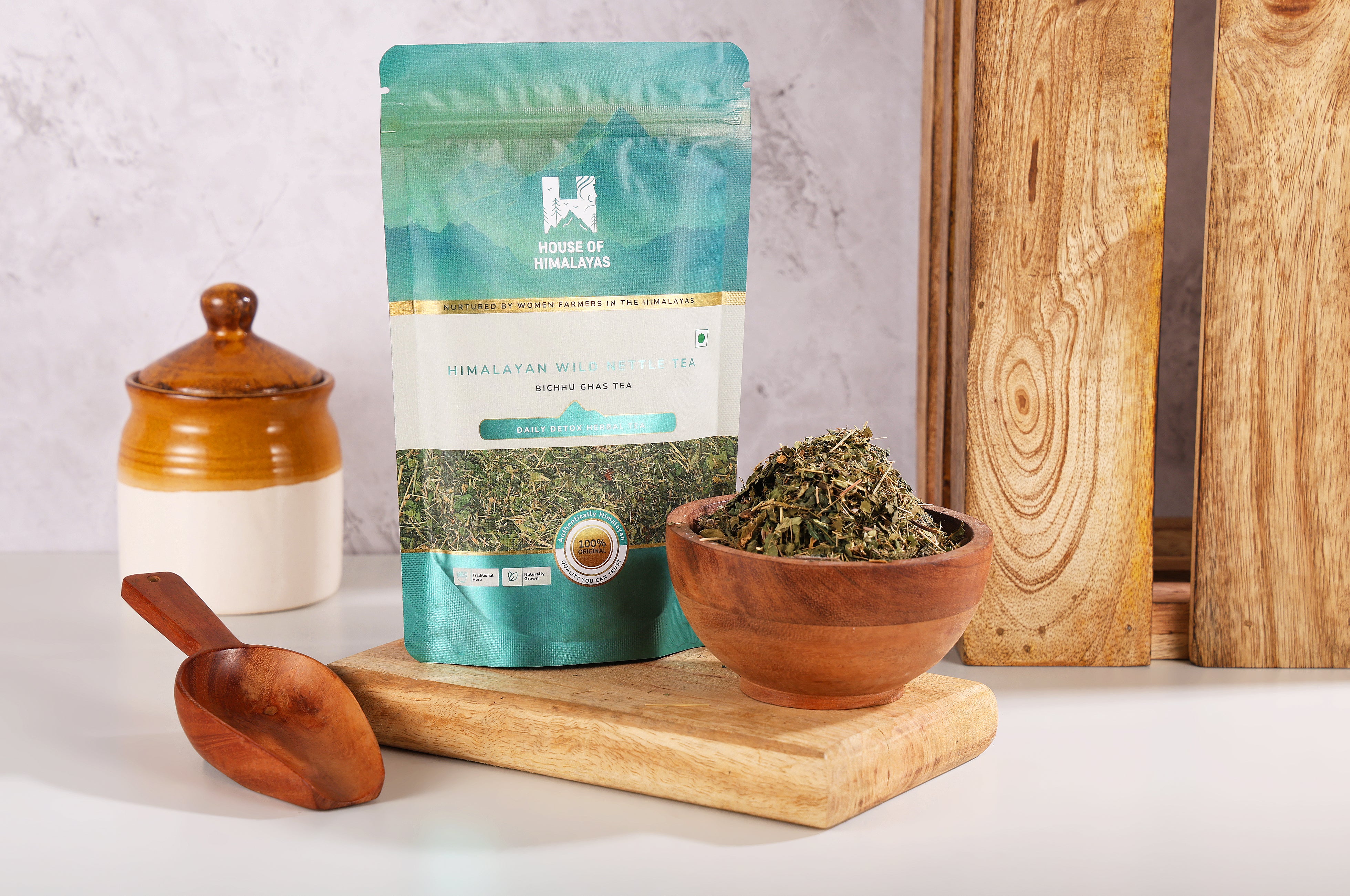 Himalayan Wild Nettle Herbal Infusion (Bichhu Ghas)