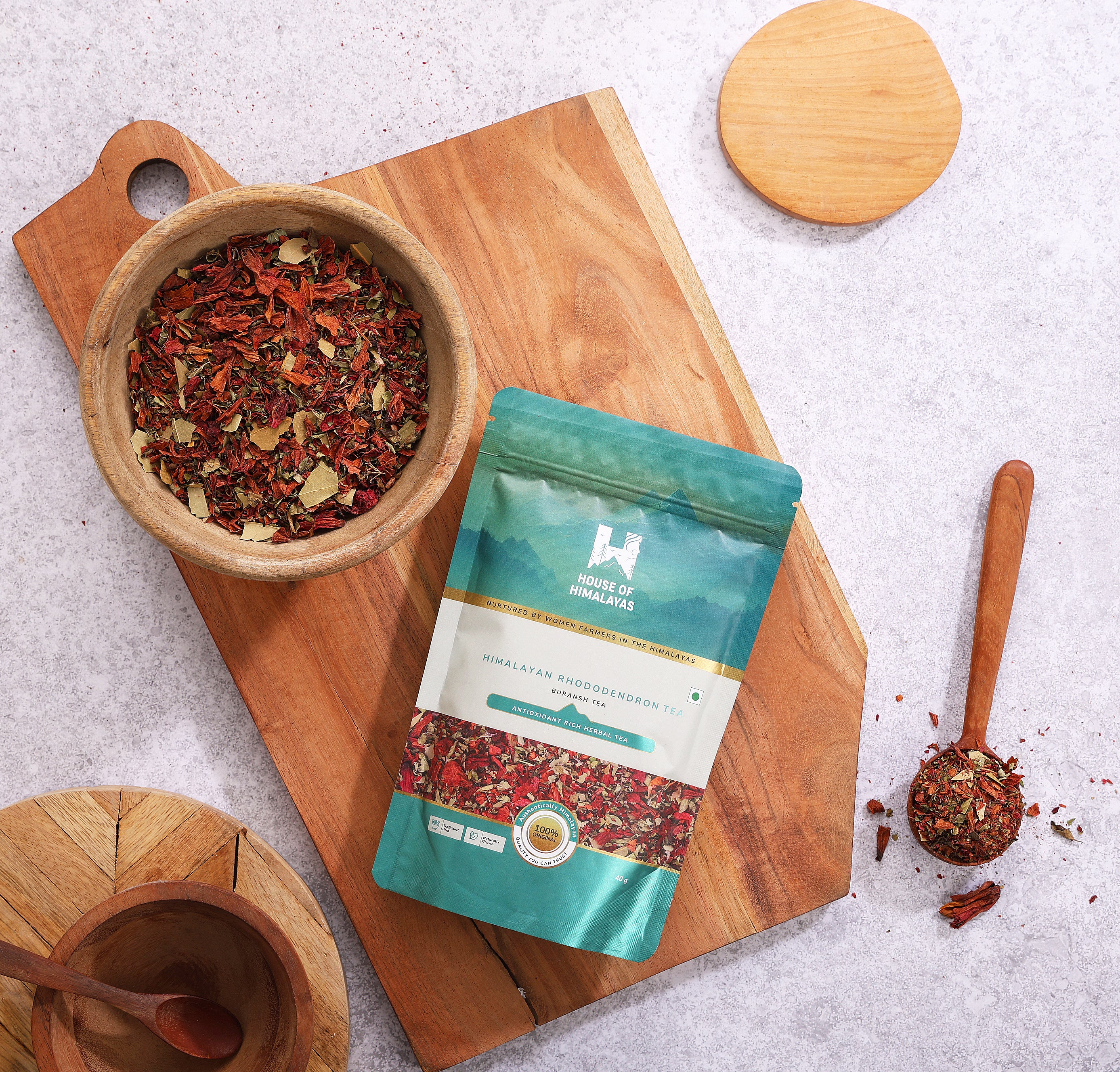 Himalayan Rhododendron Herbal Infusion (Buransh)