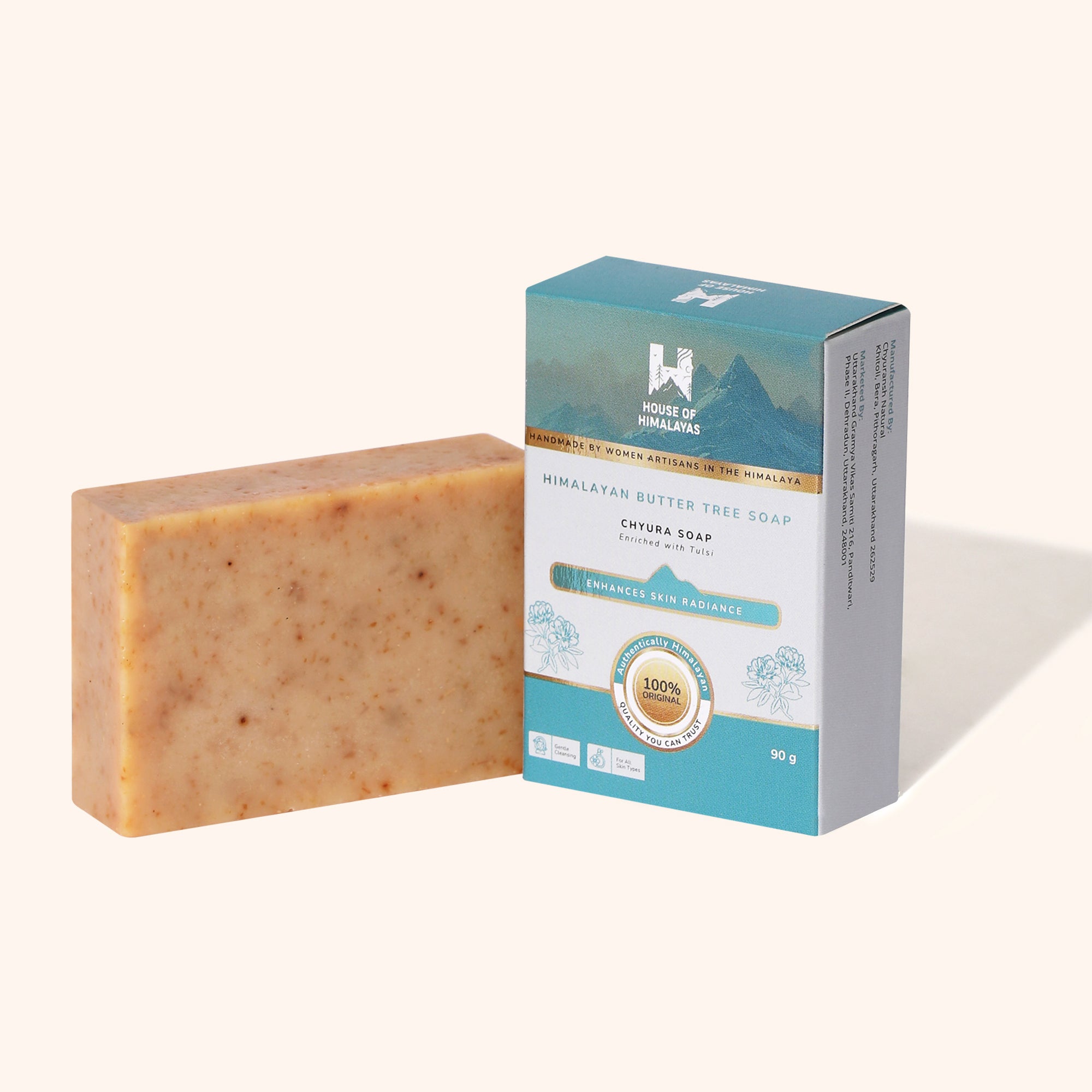 Himalayan Butter Tree Soap (Chyura Soap) - Tulsi