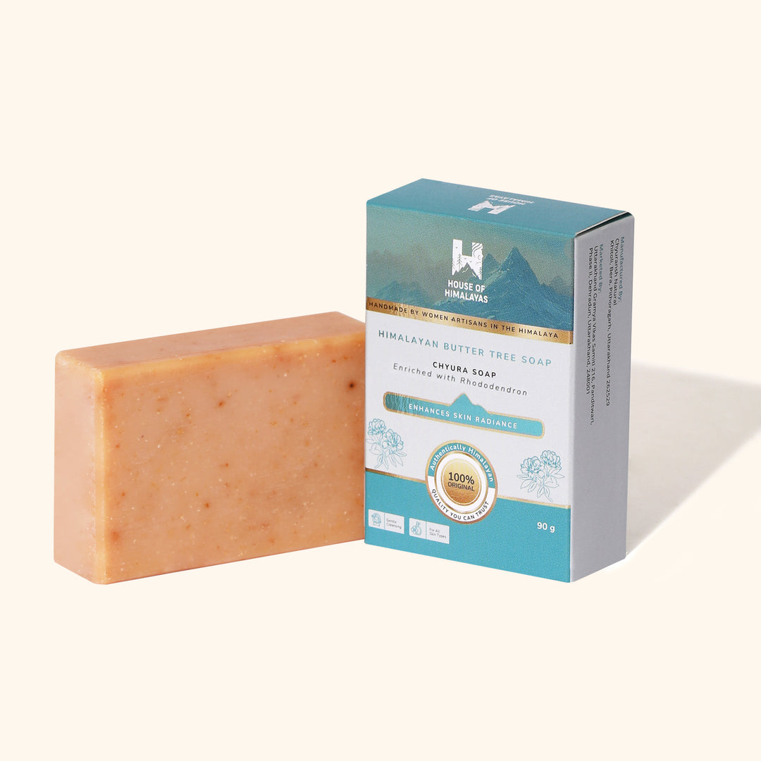 Himalayan Butter Tree Soap (Chyura Soap) - Rhododendron