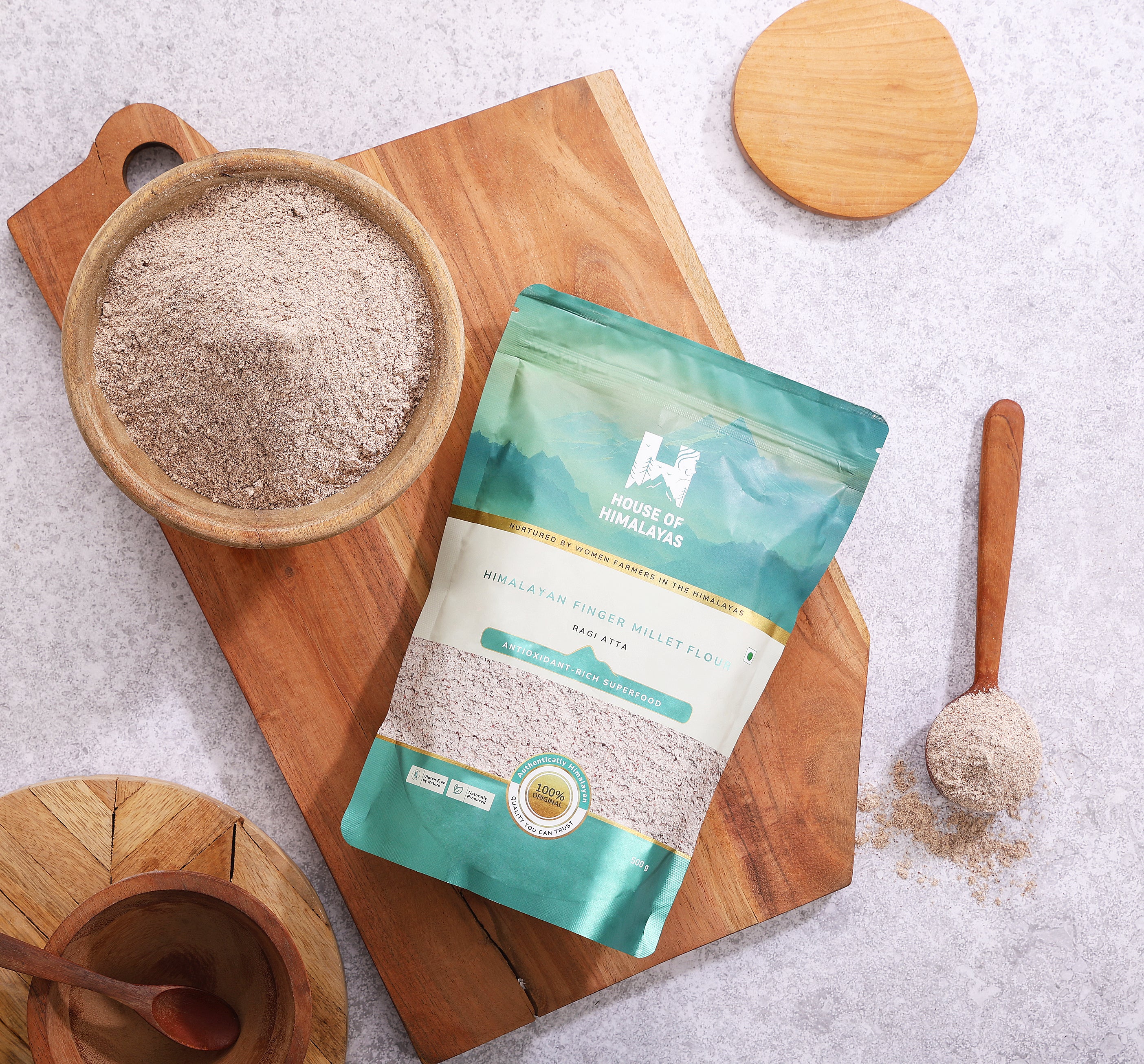 Himalayan Finger Millet Flour (Ragi Atta)