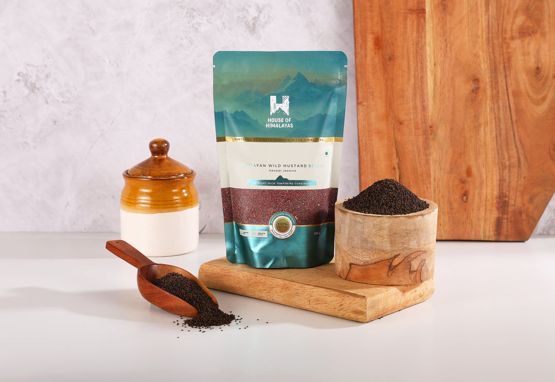 Himalayan Wild Mustard Seeds (Pahadi Jakhiya)