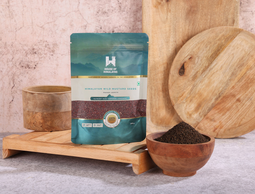 Himalayan Wild Mustard Seeds (Pahadi Jakhiya)