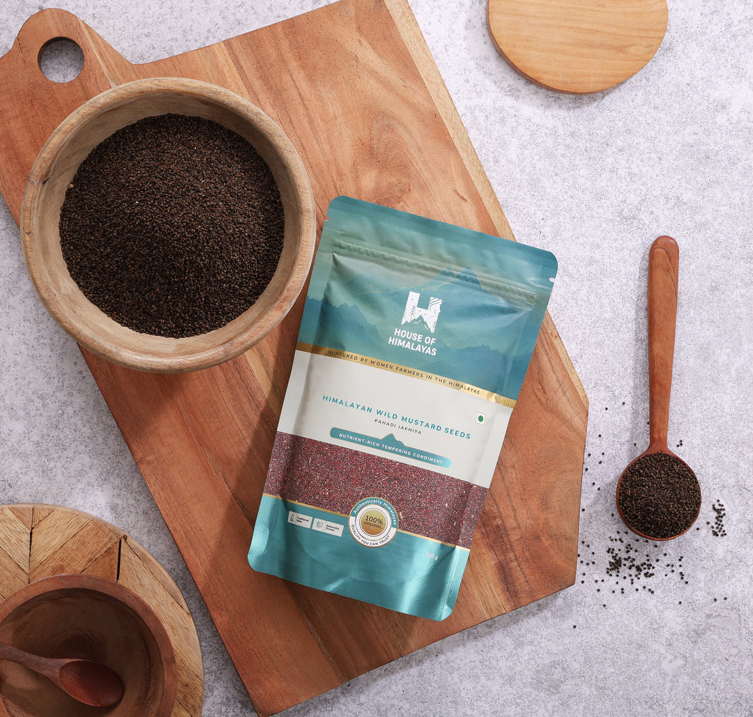 Himalayan Wild Mustard Seeds (Pahadi Jakhiya)