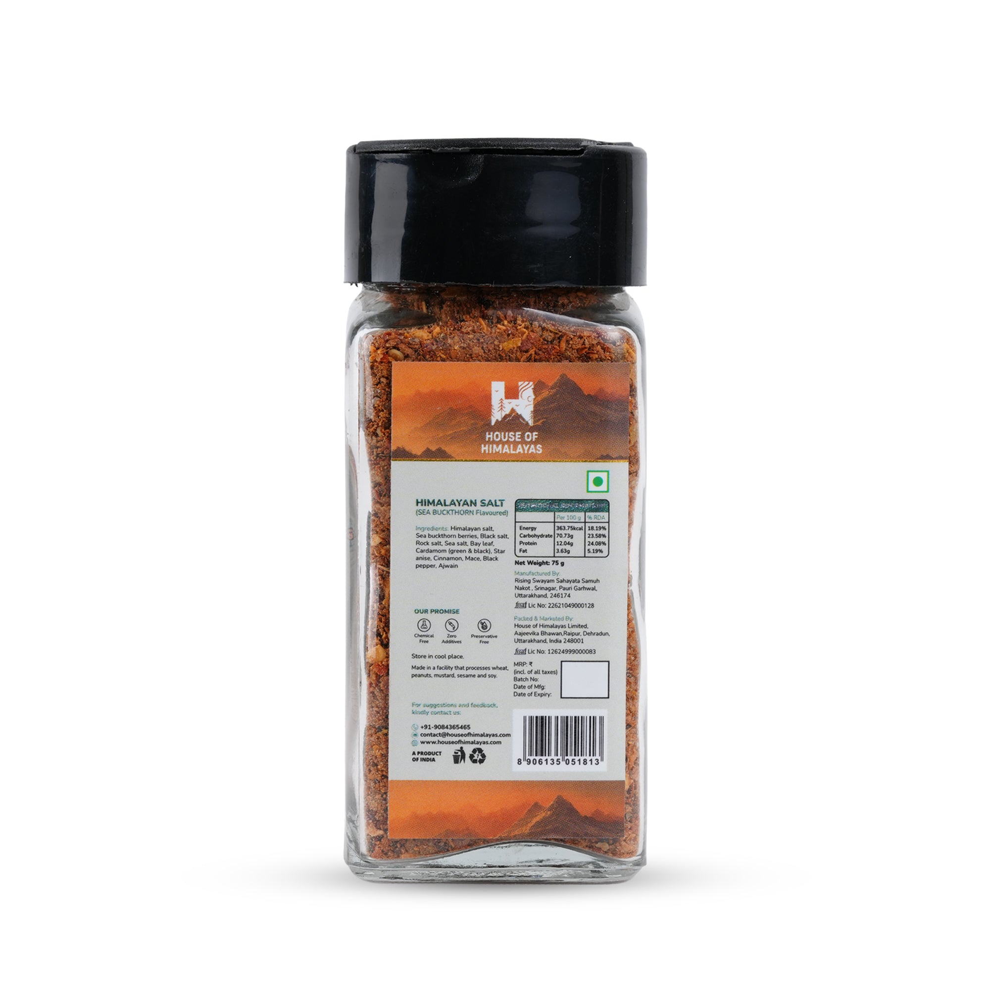 Himalayan Salt - Sea buckthorn Seasoning