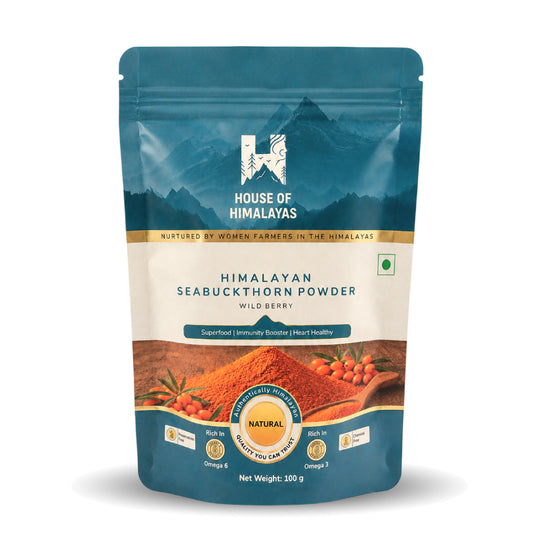 Himalayan Seabuckthorn Powder (Wild Berry)