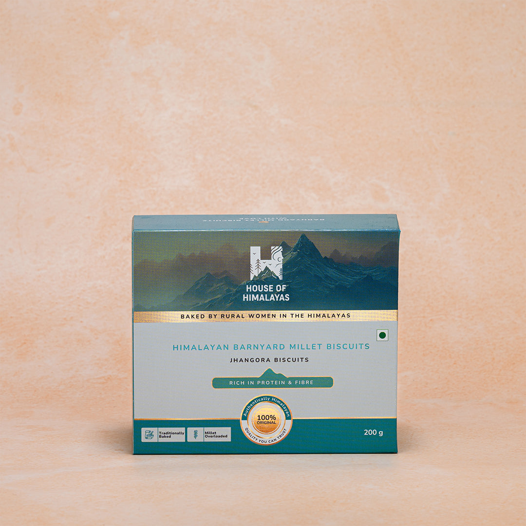 Himalayan Barnyard Millet Biscuits (Jhangora Biscuits)
