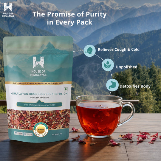 Himalayan Rhododendron Herbal Infusion (Buransh)