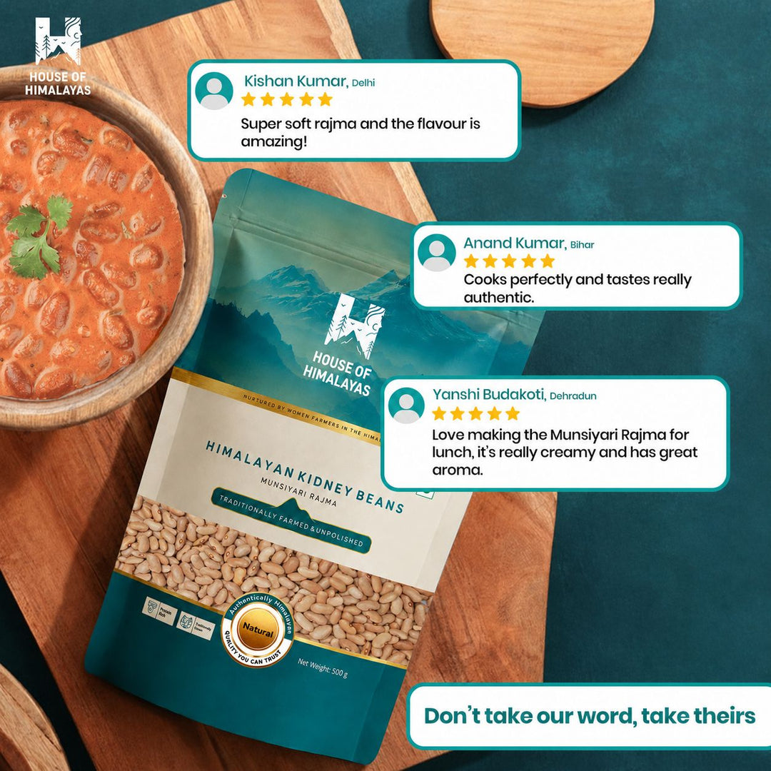 Himalayan Kidney Beans (Munsiyari Rajma)