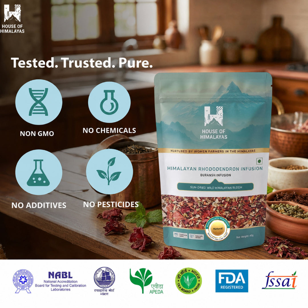 Himalayan Rhododendron Herbal Infusion (Buransh)