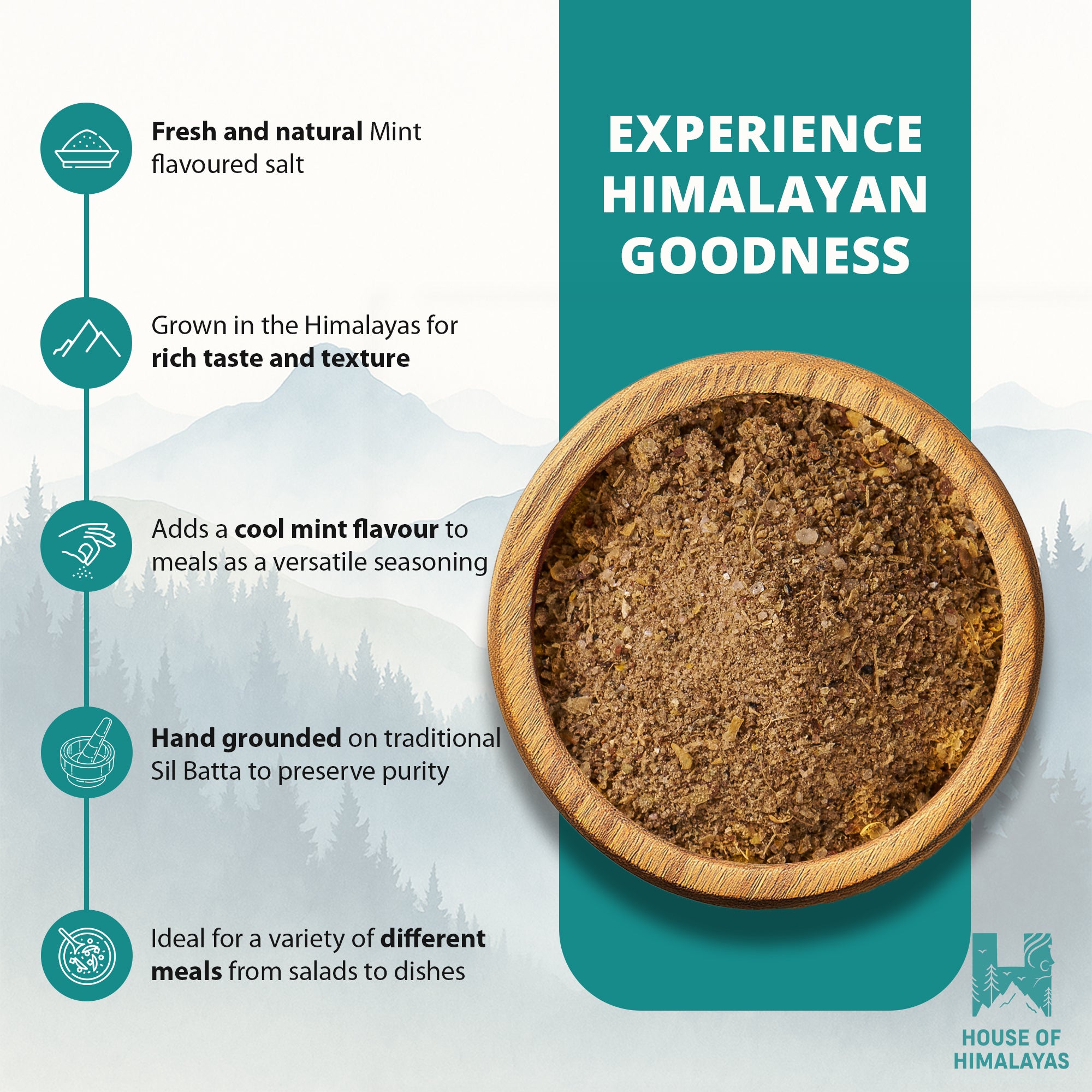 Himalayan Salt - Mint Flavoured