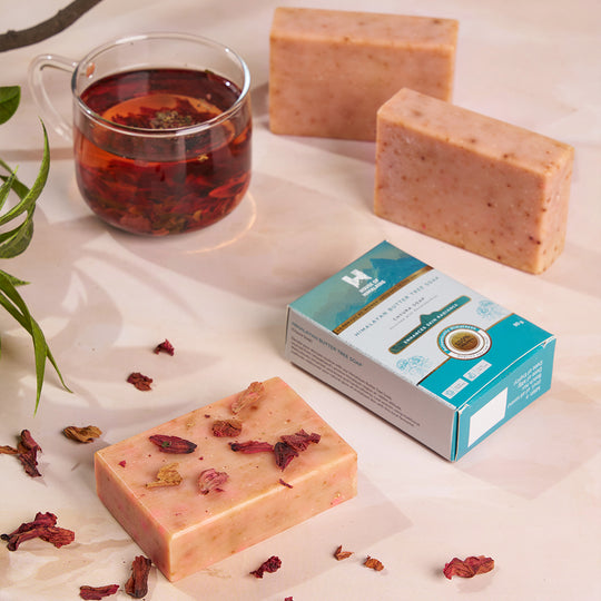 Handmade Himalayan Chyura Oil Soap with Rhododendron