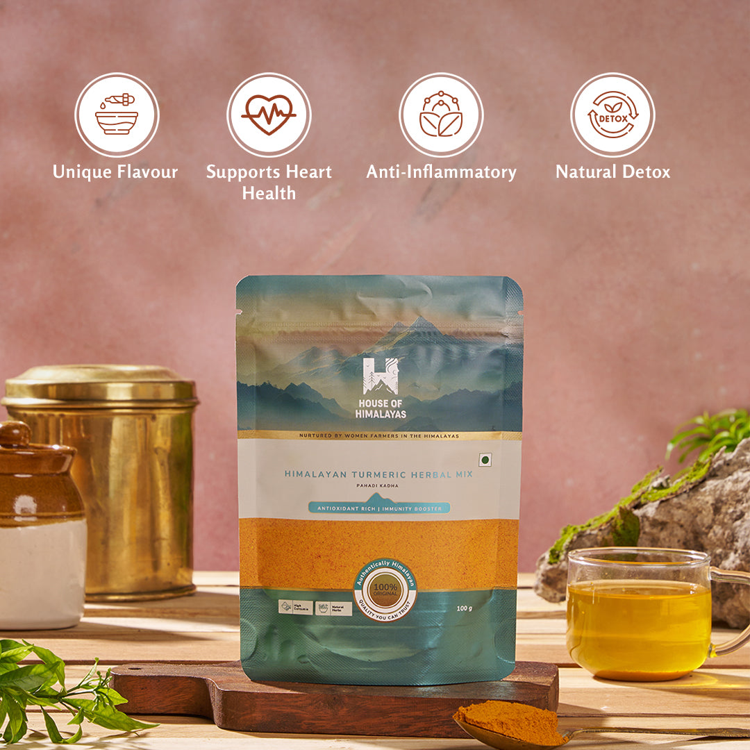 Himalayan Turmeric Herbal Mix (Pahadi Kadha)