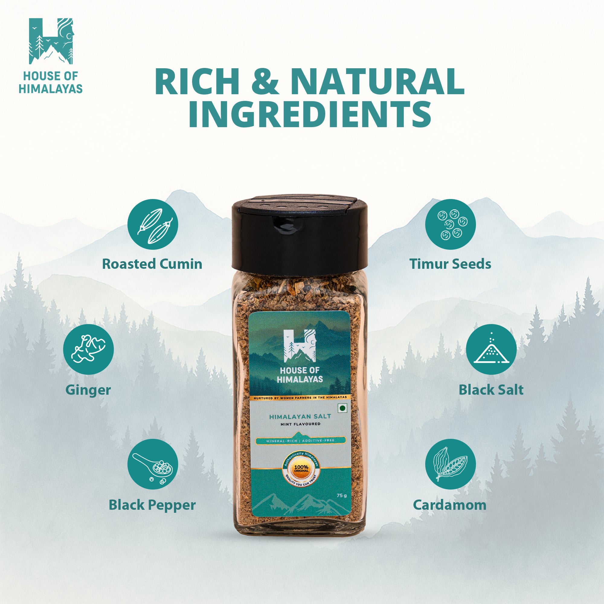 Himalayan Salt - Timur Flavoured