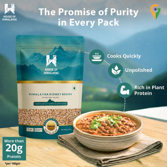 Himalayan Kidney Beans (Munsiyari Rajma)