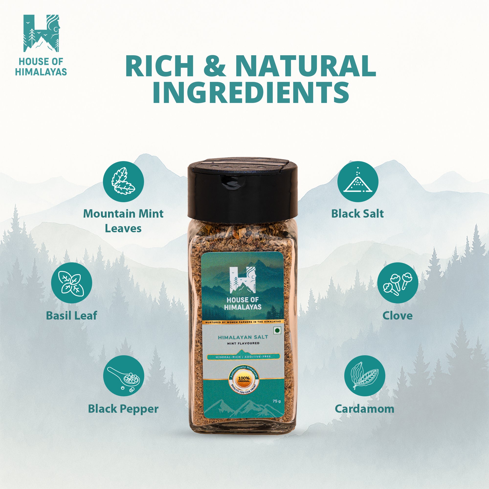 Himalayan Salt - Mint Flavoured