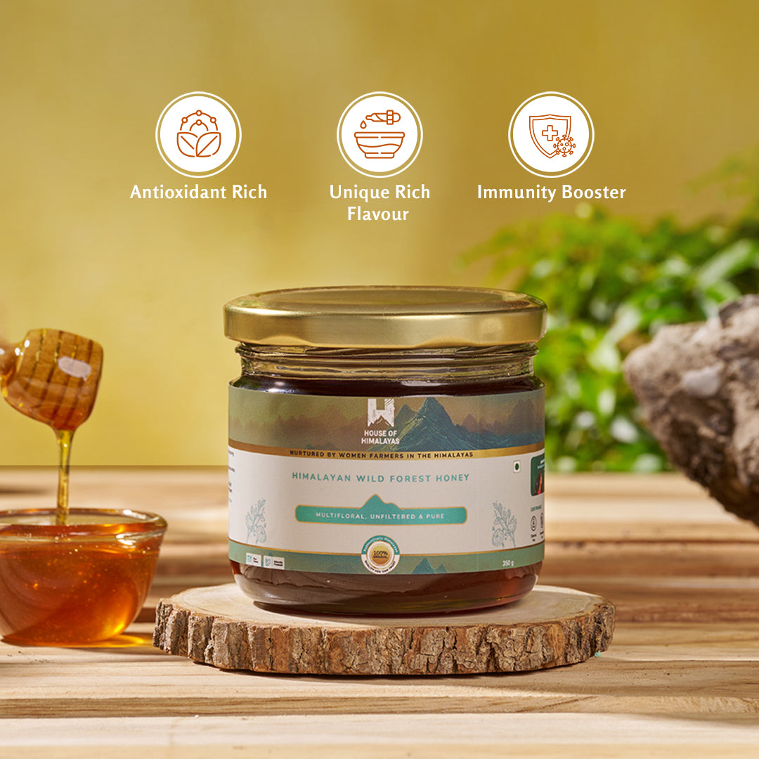 Himalayan Wild Forest Honey: Nature's Nectar of the Himalayas