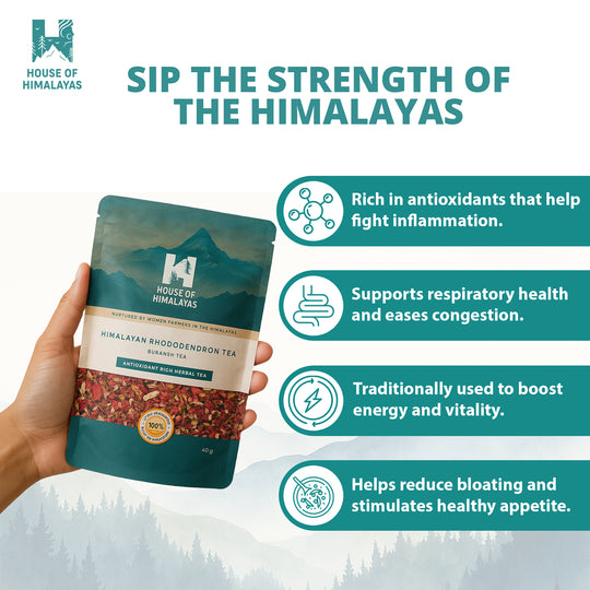 Himalayan Rhododendron Herbal Infusion (Buransh)
