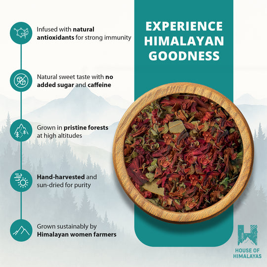 Himalayan Rhododendron Herbal Infusion (Buransh)