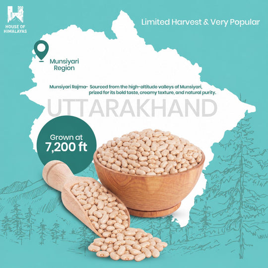 Himalayan Kidney Beans (Munsiyari Rajma)