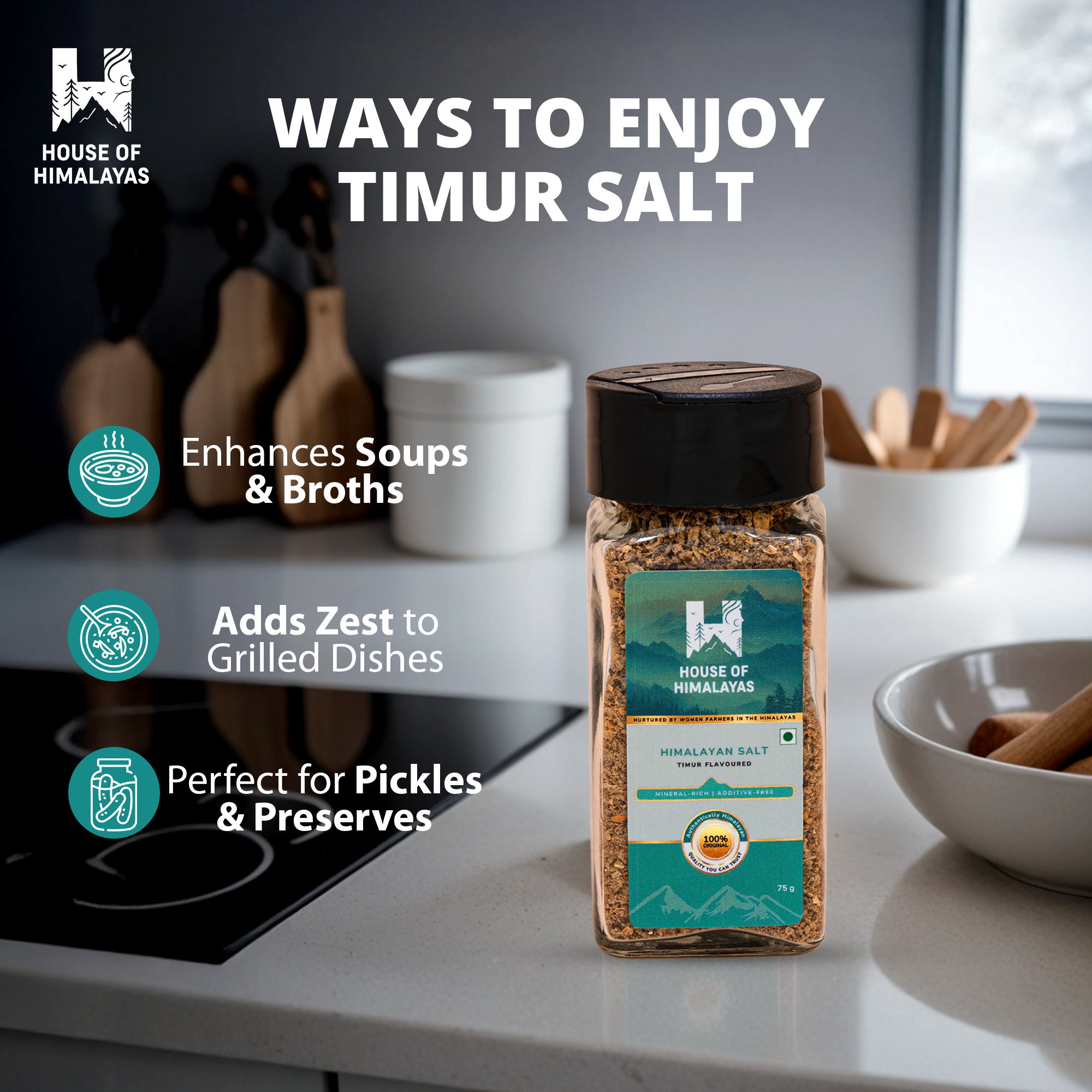 Himalayan Salt - Timur Flavoured