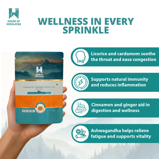 Himalayan Turmeric Herbal Mix (Pahadi Kadha)