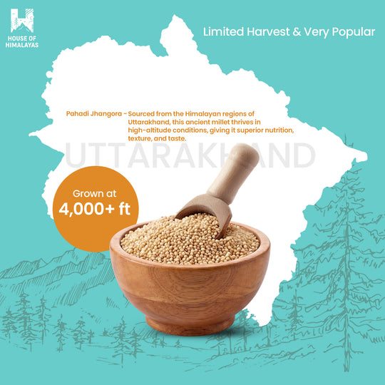 Himalayan Barnyard Millet (Pahadi Jhangora)