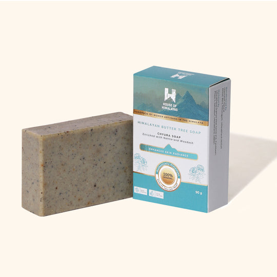 Himalayan Butter Tree Soap (Chyura Soap) - Nettle & Woodash