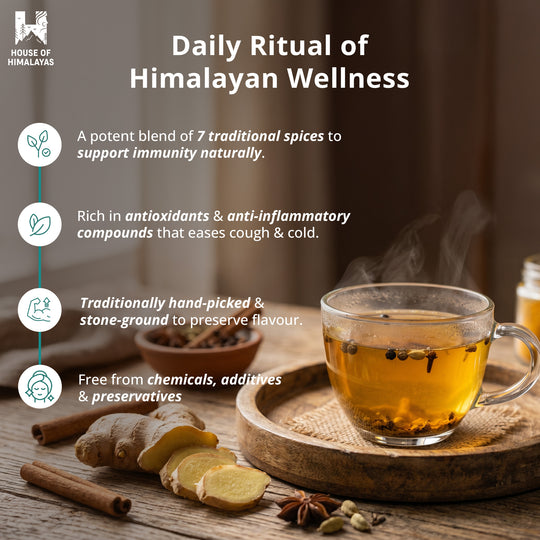 Himalayan Turmeric Herbal Mix (Pahadi Kadha)
