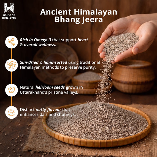 Himalayan Perilla Seeds (Pahadi Bhang Jeera)