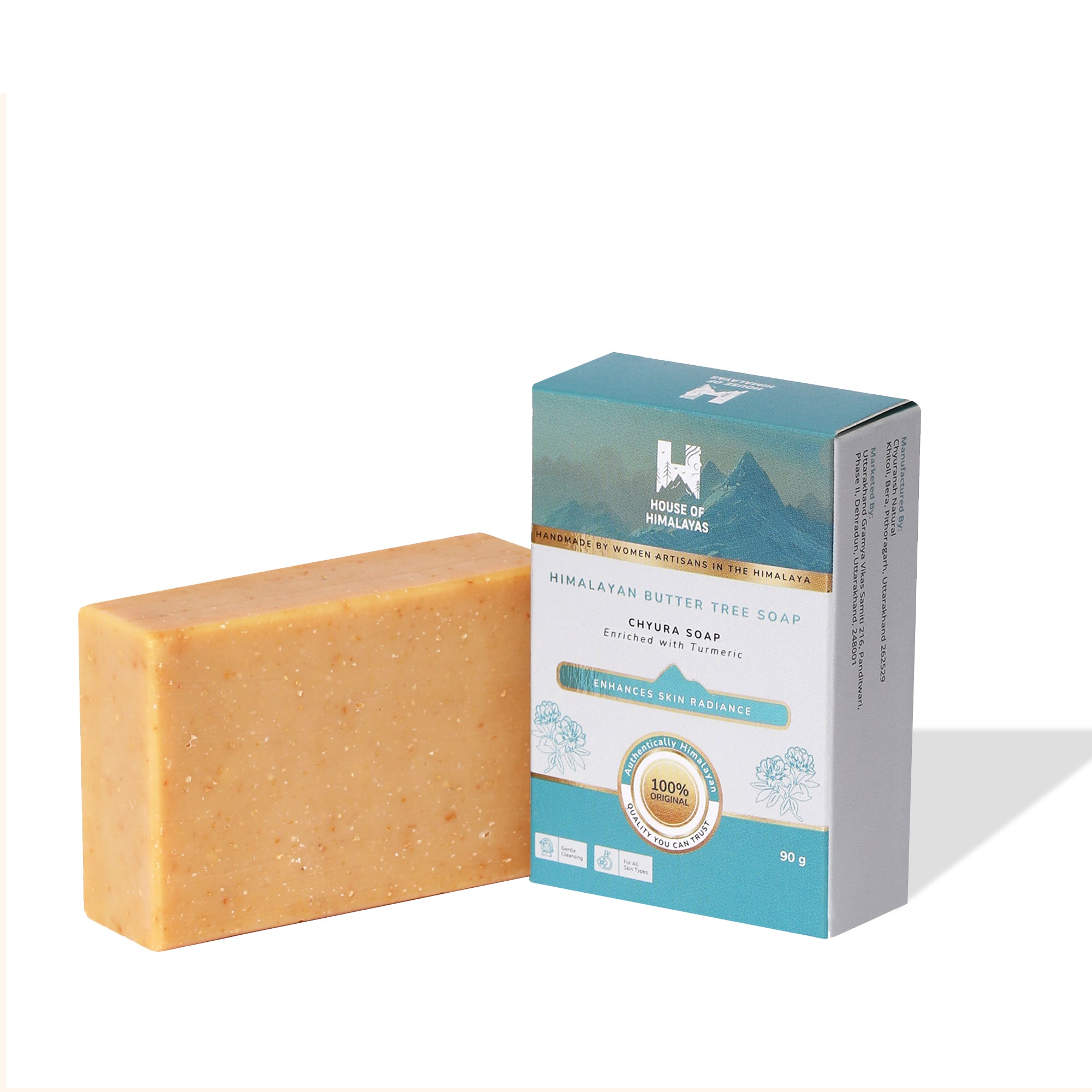 Himalayan Butter Tree Soap (Chyura Soap) - Turmeric