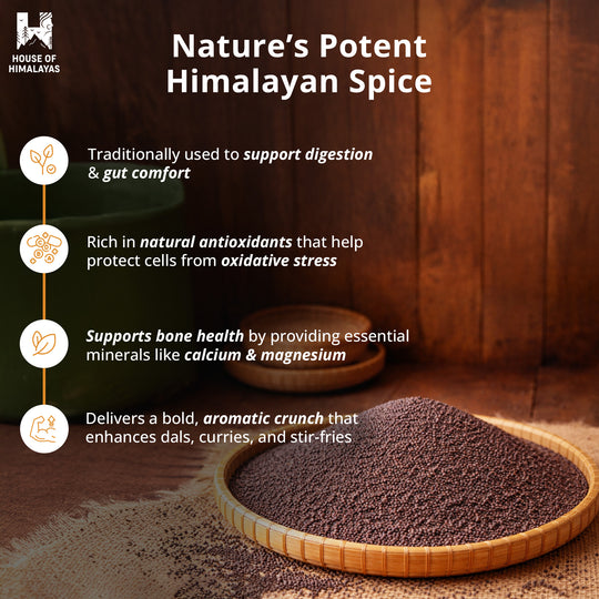 Himalayan Wild Mustard Seeds (Pahadi Jakhiya)
