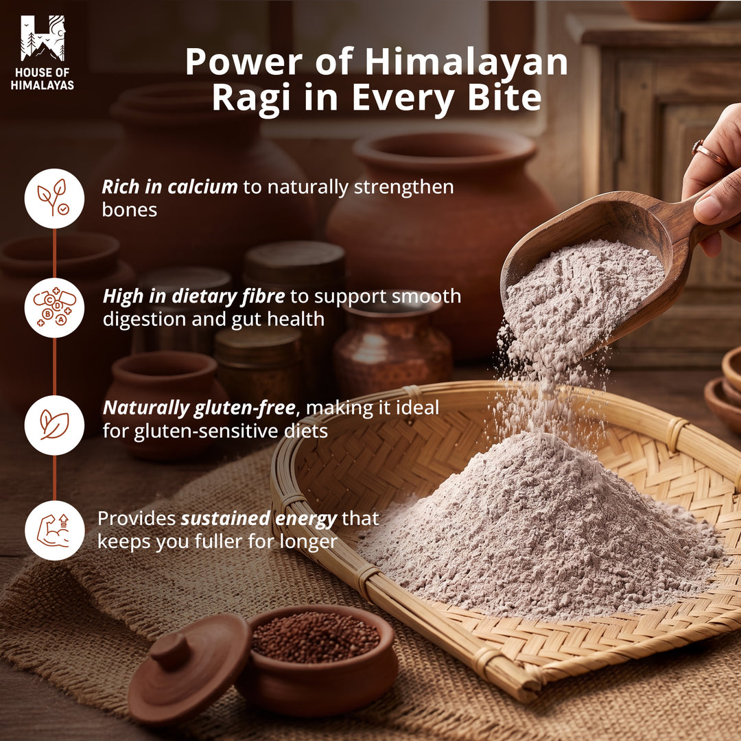 Himalayan Finger Millet Flour (Ragi Atta)