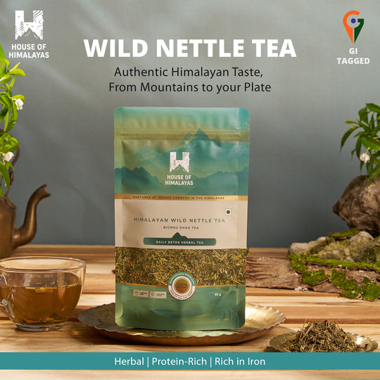 Himalayan Wild Nettle Herbal Infusion (Bichhu Ghas)